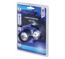 Lampe frontale LED 1W 40 lumen